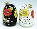 Honey Bees & Flowers Salt and Pepper Shakers Set