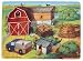 Wooden Farm Hide & Seek 9-piece Peg Puzzle