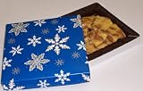 Gourmet Food : Scott's Cakes 1 lb. Almond Brittle in a Snowflake Box