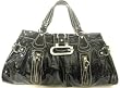 Guess Libra X-Large East-West Satchel in Black (GUESS HANDBAGS, PURSES, BAGS)