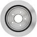 ACDelco Gold 18A948 (19175117) Black Hat Rear Driver Side Disc Brake Rotor
