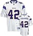 Darren Sharper Youth Jersey: Reebok White Replica #42 Minnesota Vikings Jersey - Small (8)