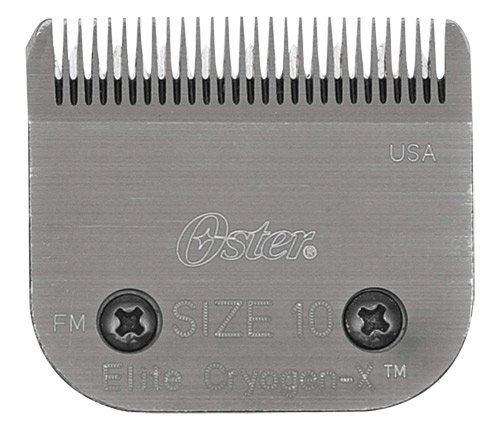 Oster Elite CryogenX Professional Animal Clipper Blade, Size # 10