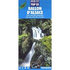 Carte de randonn�e : Ballon d'Alsace