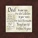 Dad Framed Gift 4.5" X 4.5" with Built in Easel