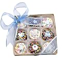 Good Fortunes® Baby Boy Box of 9 Chocolate Oreos - Dark/ White Chocolate