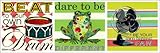 IMAGE OF Oopsy daisy Sweet Sayings Boy Trio Wall Art 39x13