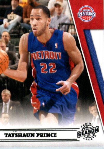 2010/11 Panini Season Update Basketball Card # 51 Tayshaun Prince Detroit Pistons In a Protective Screwdown Display Case !