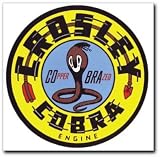 Signpast Reproduction Vintage Sign, CROSLEY COBRA