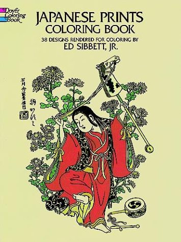 Cover image : Japanese Prints Coloring Book (Dover Coloring Book)