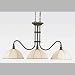 Quoizel EN352HR English Library Island Light Heritage Brass 29H. x 51-1/2W. x 16Dp.
