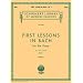 First Lessons in Bach - Book 1: Piano Solo