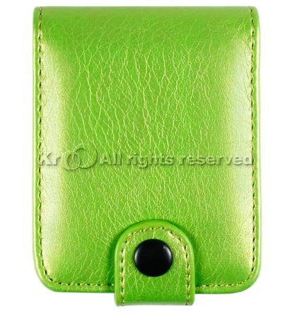 (4 in 1 Ipod nano with video Kit) Apple Ipod Nano with Video Carrying Case Fits Apple 8 Gb Ipod Nano with Video, Apple 4 Gb Ipod Nano with Video and Other Ipod Nano Video + Car Charger + Travel Charger for ipod nano video + Retractable USB 2.0 Data Sync Cable for Apple ipod nano with video (10 color option) (Special Edition EZ Green)