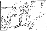 Produkt-Bild: Malbilder zur Bibel / Mose: 24 Ausmalbilder in einer Mappe