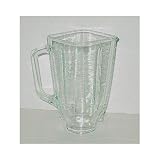 Oster 4165 Osterizer Glass Square Top Blender Jar