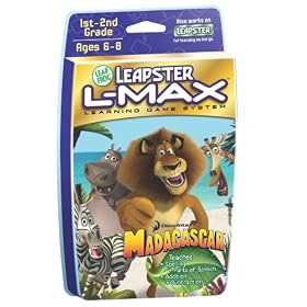 LeapFrog Leapster L-Max Educational Game: Madagascar by LeapFrog