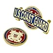 US Coast Guard Hat Clip w/ Golf Ball Marker