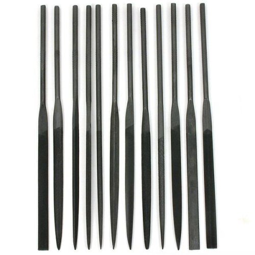 12 Needle Files Jewelers Repair Hobby Craft Guitar Art