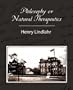 Philosophy or Natural Therapeutics - Henry Lindlahr