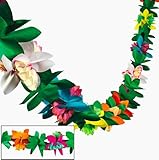 Tissue Flower Garland