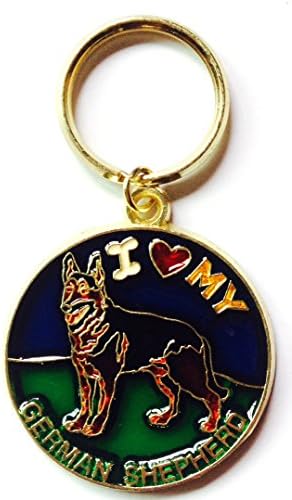 Dog Breed Key Rings (Germen Shepherd)