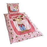 Belltex - Bedding Strawberry Shortcake Duvet Cover Set 135 x 200/80 x 80 cm