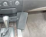 Waeco BMK160 Echtleder Telefonkonsole schwarz f&uuml;r BMW E60/E61/5er ab Bj. 2003