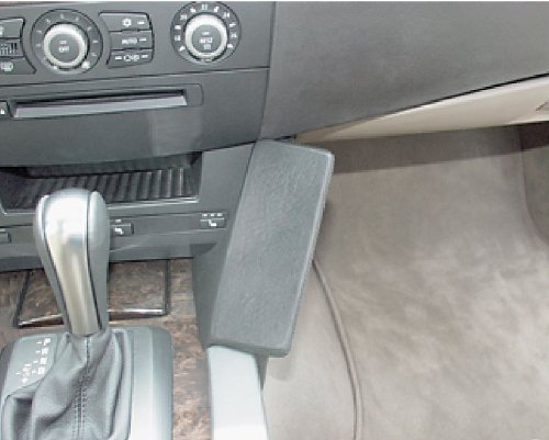 Waeco BMK160 Echtleder Telefonkonsole schwarz f&uuml;r BMW E60/E61/5er ab Bj. 2003 Preisvergleich