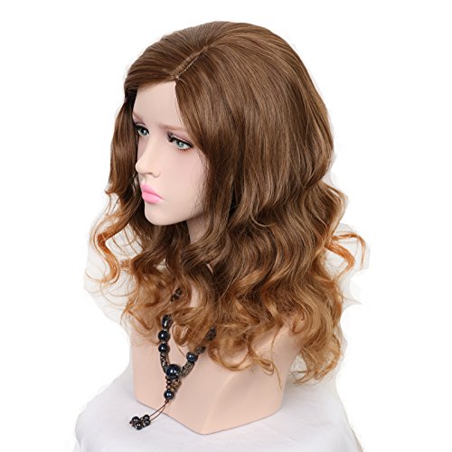 Yuehong-Medium-Brown-Long-Kinky-Curly-Cosplay-Harajuku-Women-Wigs-Synthetic-Hair-Wig