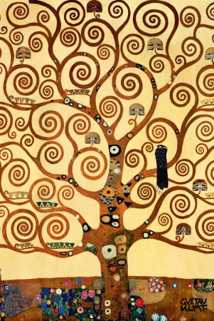 The Tree of Life, Stoclet Frieze, c.1909 Art Poster Print by Gustav Klimt, 24x36