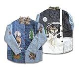 ZK Applique II Theme Wolf Jacket - Reversible SM,MD,LG,XL (Click for choices)