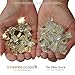 Golden Flame Fire Glass for Fire Pit, 20lb - 1/2