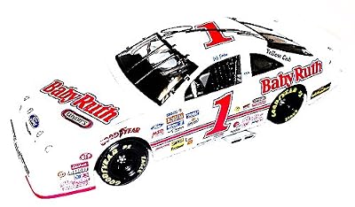 AUTOGRAPHED 1992 Jeff Gordon #1 Baby Ruth Racing (Ford Thunderbird) Rare Vintage Signed Action 1/24 NASCAR Diecast Car with COA