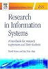 Research in Information Systems: A handbook for research supervisors and their students