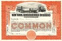 Art Poster, New York Consolidated Railroad Company - 27.5 x 18.75