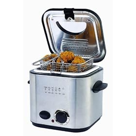 Buy 1.25qt stainless steel deep fryer