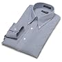 Arrow Men's Wrinkle Free Pinpoint Fancy Long Sleeve