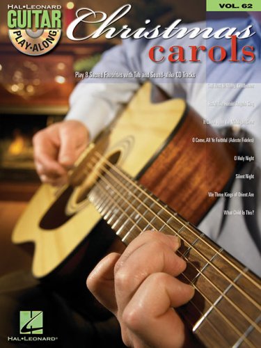 Christmas Carols Guitar Play-Along Vol. 62 (BK/CD)