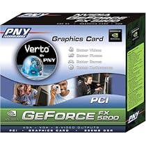 PNY Geforce FX5200 256MB PCI Graphics Card