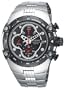 Pulsar Men's PF3527 Tech Gear Alarm Chronograph Silver-Tone Watch