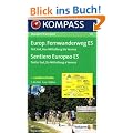 Europ�ischer Fernwanderweg E 5, Teil S�d: Wandern / Escursioni. 1:50.000