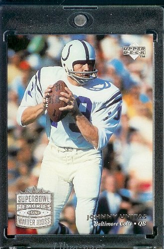 1997 Upper Deck Legends # 183 Johnny Unitas Baltimore Colts Football Card - Mint !!
