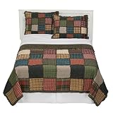 Rag Plaid Blocks Comforter Set