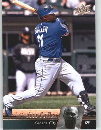2010 Upper Deck Baseball Card # 240 Jose Guillen - Kansas City Royals - MLB Trading Card Shipped In Protective Screwdown Display Case!