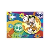 Betty Boop Lenticular Postcard 4x6 , 3D Hippy Guitarist... by Betty Boop