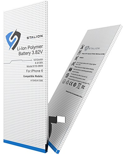 iPhone 6 Battery : Stalion® Strength Replacement Li-Ion Polymer Battery 1810mAh 3.82V for iPhone 6 (4.7