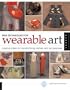 New Techniques for Wearable Art: Creative Ideas for Transforming Clothes and Accessories