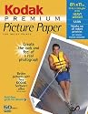 Kodak Premium Picture Paper for Inkjet Prints (Satin, 8.5x11, 50-Sheets)