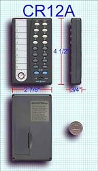 X-10 Camera Control System Remote Control Model CR12A