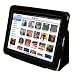 Snugg Leather Case Cover and Flip Stand for the Apple iPad 1 - Black